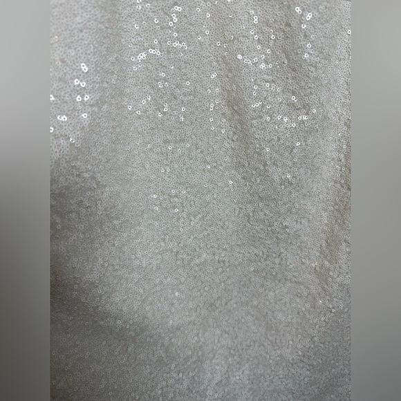 Lane Bryant cream and white Sequin Tank Topsize 18/20. - Picture 4 of 5